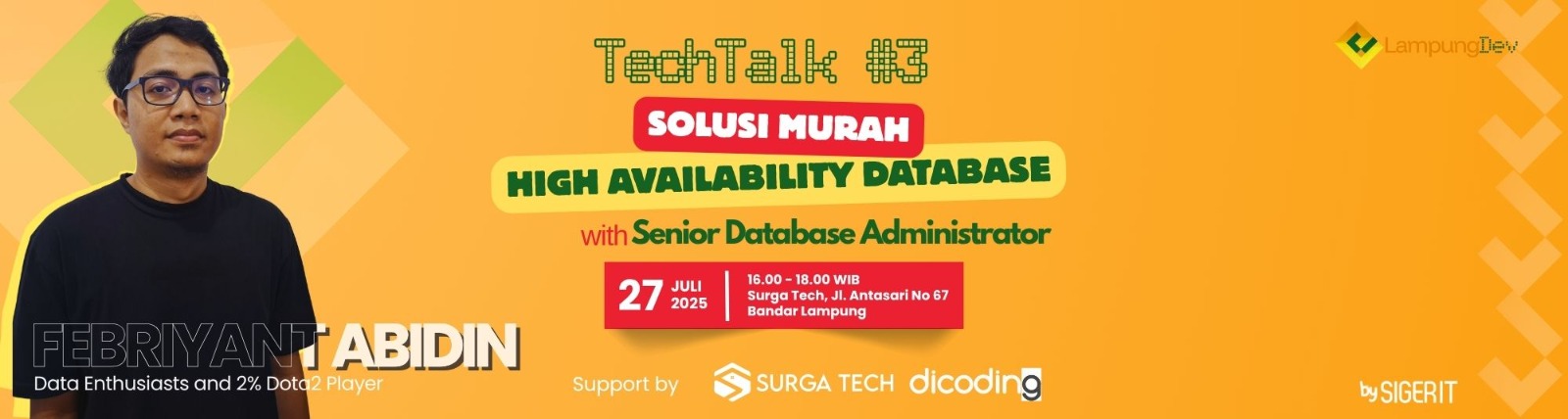 Solusi Murah High Availability Database