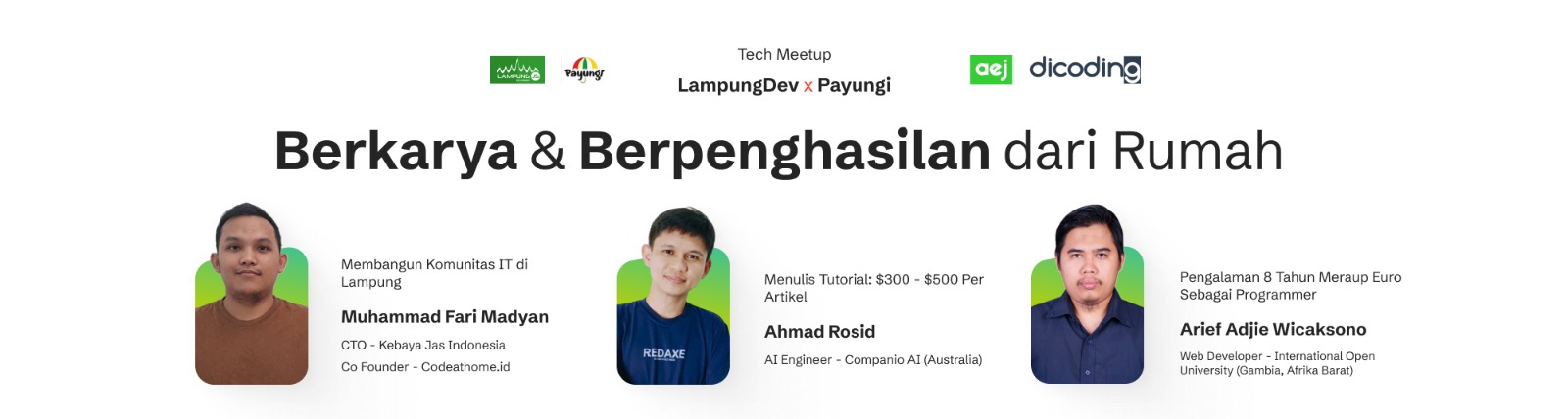 Berkarya dan Berpenghasilan dari Rumah