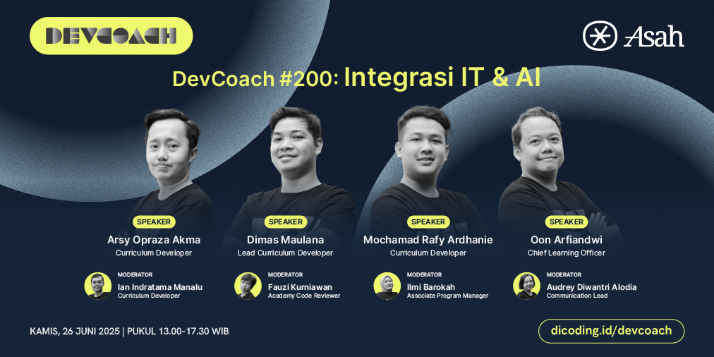 Integrasi IT & AI powered by Asah!